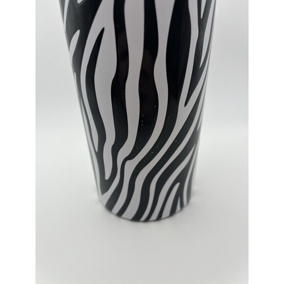 Universal Frost Buddy Can/Bottle Cooler Black And White Zebra Print Design - Picture 2 of 5
